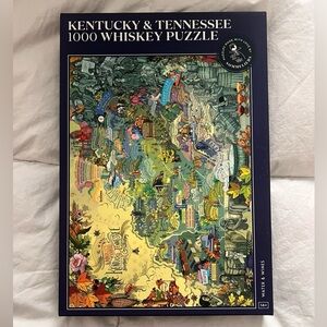 Kentucky & Tennessee Whiskey Puzzle - Multicolor